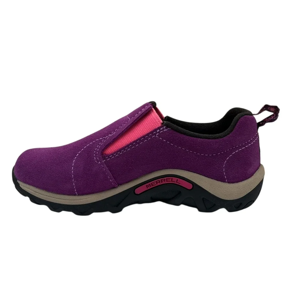 Merrell Girls Jungle Moc Frosty Waterproof Slip-on Moccasin Size 10.5 Wineberry